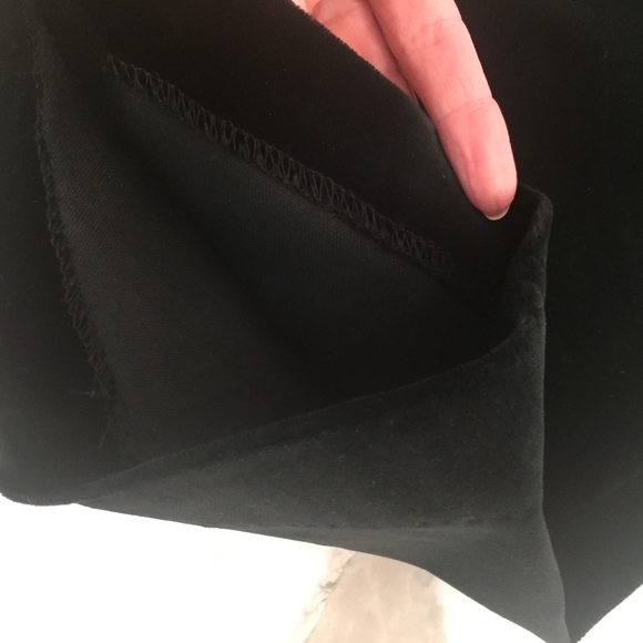 Chaiken black velvet pant sz 4 - Picture 5 of 5